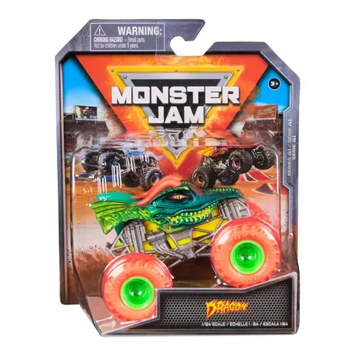 Masinuta Monster Jam - Dragon, scara 1 la 64