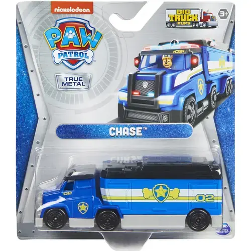 Masinuta Paw Patrol True Metal Big Truck Pups, Camion Chase