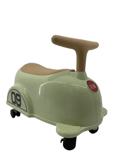 Masinuta premergator fara pedale, Kinderauto BabyCar, verde