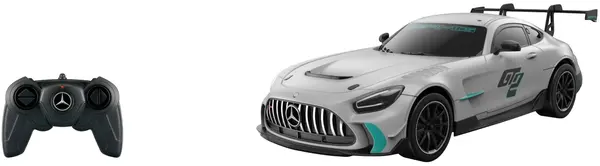 Mașinuță radiocomandată Rastar - Mercedes-AMG GT2, alb, 1:24