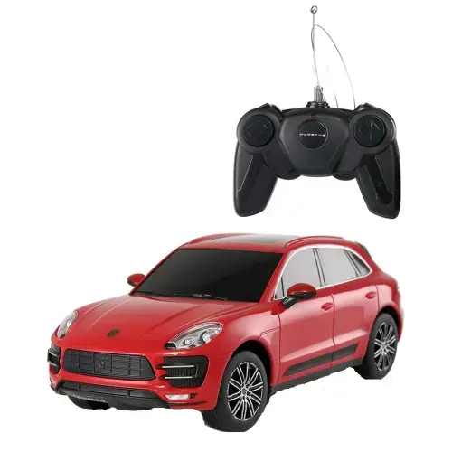 Masinuta Rastar RC Porsche Macan Turbo 1:24 (Rosu)