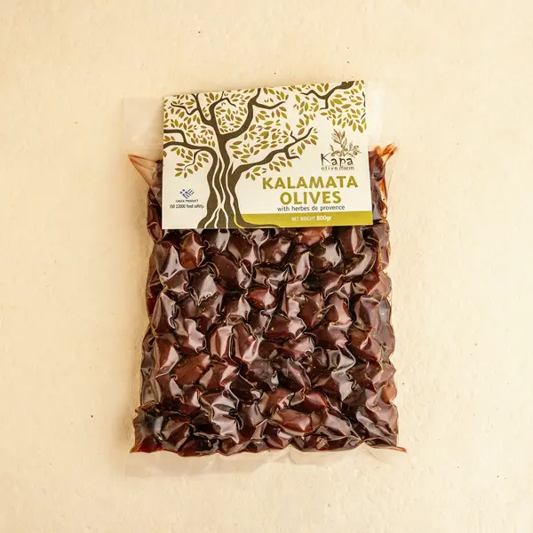 Masline Kalamata cu ierburi de provence - 800g