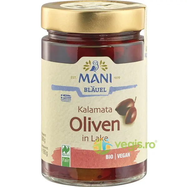 Masline Kalamata in Saramura Ecologice/Bio 300g