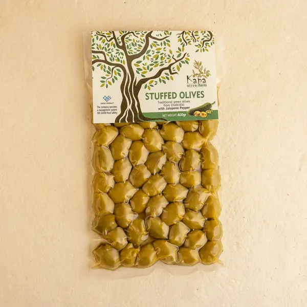 Masline verzi jalapeno - 400g
