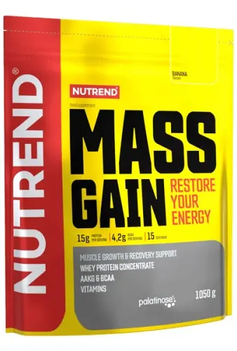 Mass Gain, banană, 1050 g, Nutrend