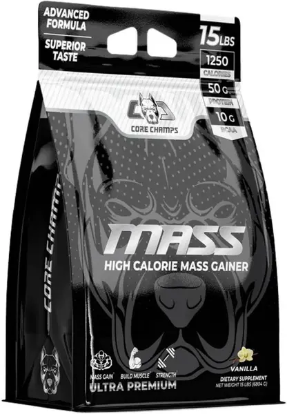 Mass Gainer High Calorie, vanilie, 6800 g, Core Champs by Kai Greene