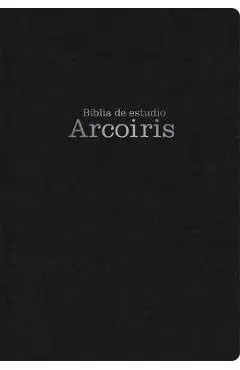 Mass Market Rvr 1960 Biblia de Estudio Arco Iris, Negro S�mil Piel - B&h Espa�ol Editorial