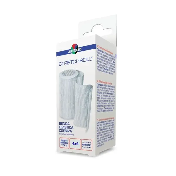 MASTER-AID STRETCHROLL Bandaj elastic autoadeziv 4m x 6cm