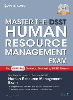 Master the Dsst Human Resource Management Exam, Paperback/***