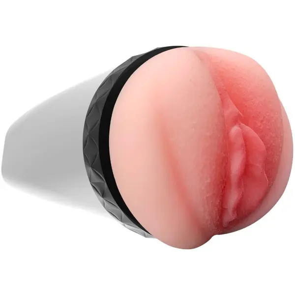 Masturbator Armony tip vagin cu vibrații, 36 funcții și voce erotică, 21,6 cm