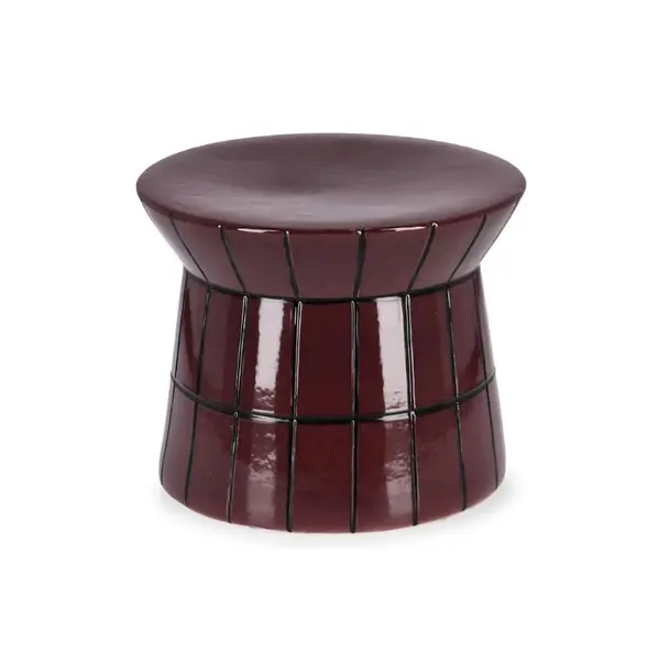 Masuta de cafea ABBES Ø37 x 30 CM - Visiniu