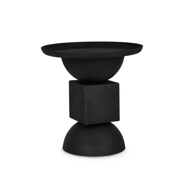 Masuta de cafea ALKA Ø40 x 41 CM - Negru