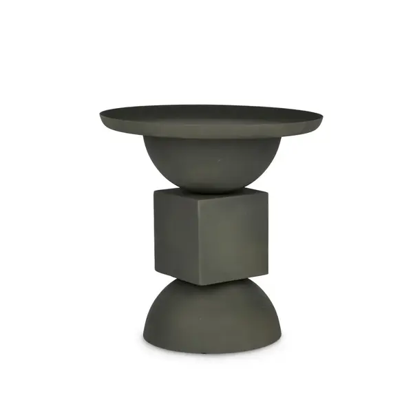 Masuta de cafea ALKA Ø40 x 41 CM - Verde inchis