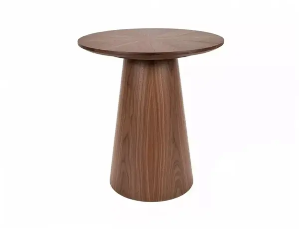 Masuta de cafea Angel nuc ø45/h50 cm