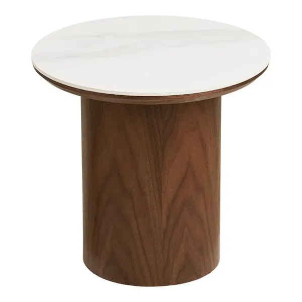 Masuta de cafea ASGARD BROWN ø40x38 CM - Maro