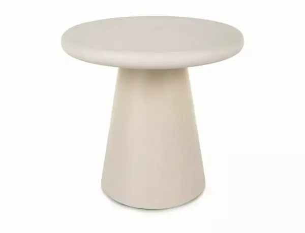 Măsuță de cafea Aurora ecru ø45/h50 cm