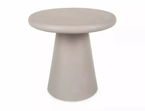 Măsuță de cafea Aurora gri deschis ø45/h50 cm