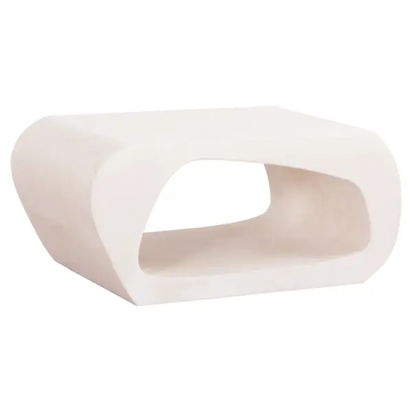 Masuta de cafea AZON OFF-WHITE 100 x 60 x 45 CM - Alb