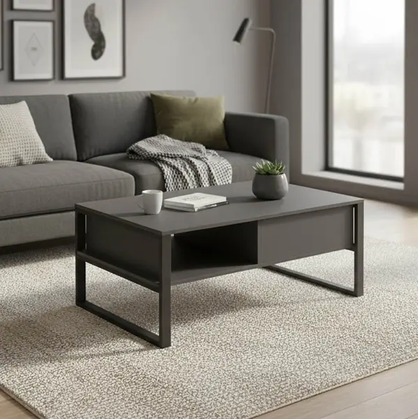 Masuta de cafea Bendon Antracit 100x60x44.5 cm