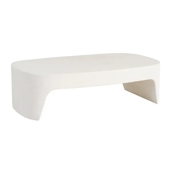 Masuta de cafea BRIDON 120 x 70 x 35 CM - Alb