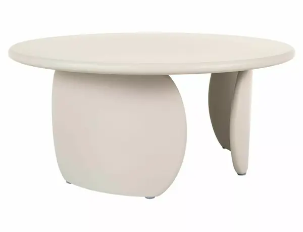 Masuta de cafea BRUXEN Ø80 x 35 CM - Cream