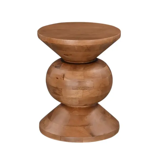 Masuta de cafea CORINT Ø40 x 52 CM - Lemn