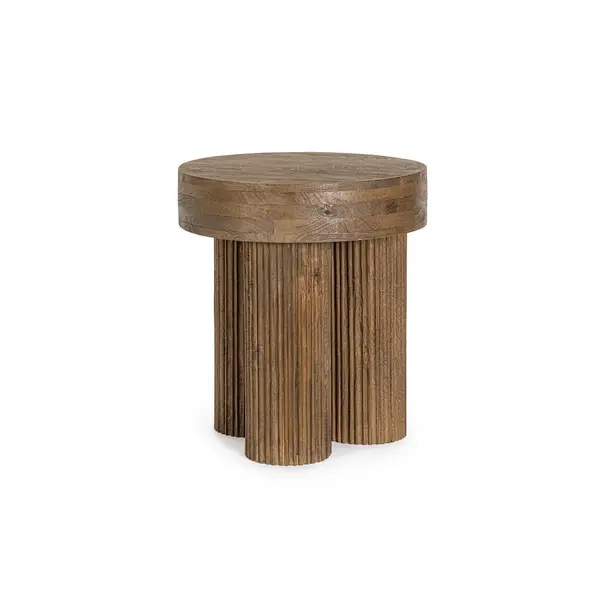 Masuta de cafea DACCA NAT Ø45 x 50 CM - Maro