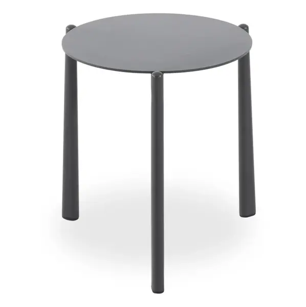Masuta de cafea DENERIS Ø45 x 47 CM - Gri inchis
