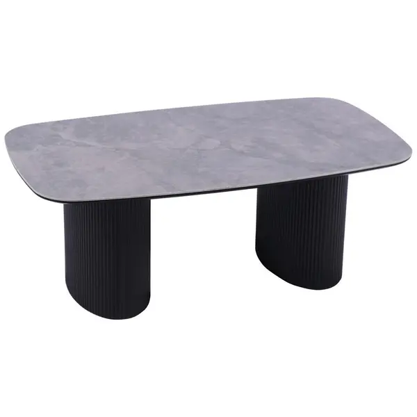 Măsuță De Cafea din ceramică, material pe bază de lemn, 120/70/45 cm