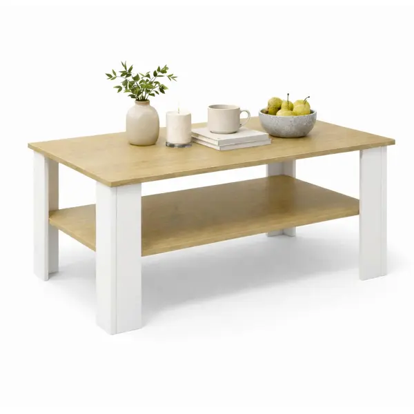 Măsuță De Cafea din material pe bază de lemn, 100/55/44 cm