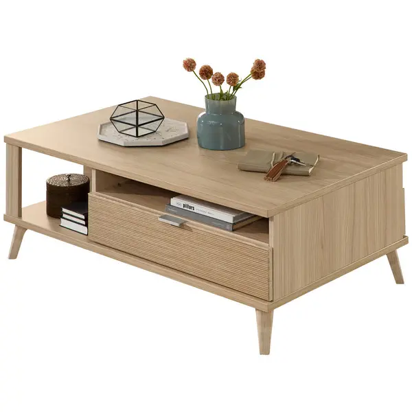 Măsuță De Cafea din material pe bază de lemn, 110/65/40 cm