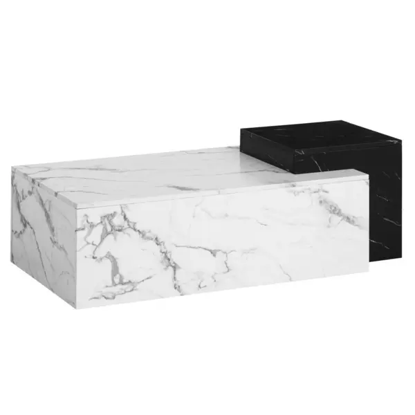 Măsuță De Cafea din material pe bază de lemn, 120/60/40 cm