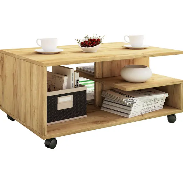 Măsuță De Cafea din material pe bază de lemn, 50/80/40 cm