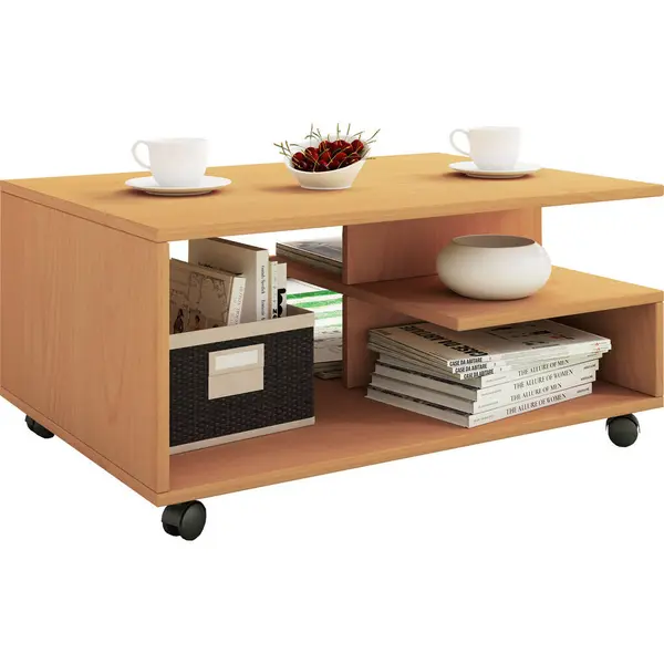 Măsuță De Cafea din material pe bază de lemn, 50/80/40 cm