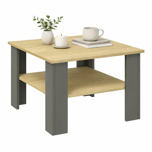Măsuță De Cafea din material pe bază de lemn, 55/55/44 cm