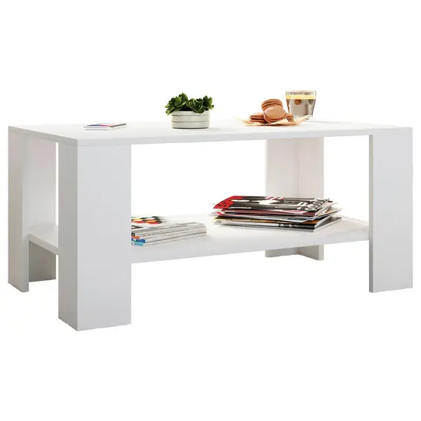 Măsuță De Cafea din material pe bază de lemn, 90/53/41 cm
