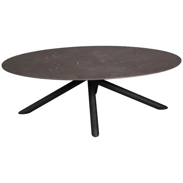 Măsuță De Cafea din metal, ceramică, 130/75/42 cm