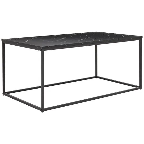 Măsuță De Cafea din metal, material pe bază de lemn, 100/60/45 cm