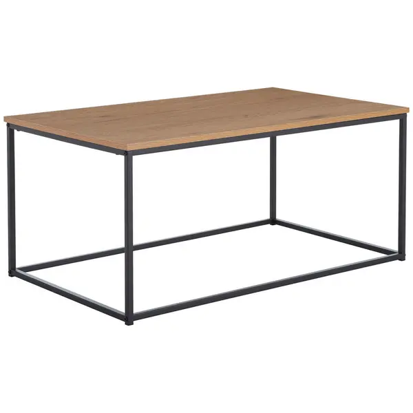 Măsuță De Cafea din metal, material pe bază de lemn, 100/60/45 cm