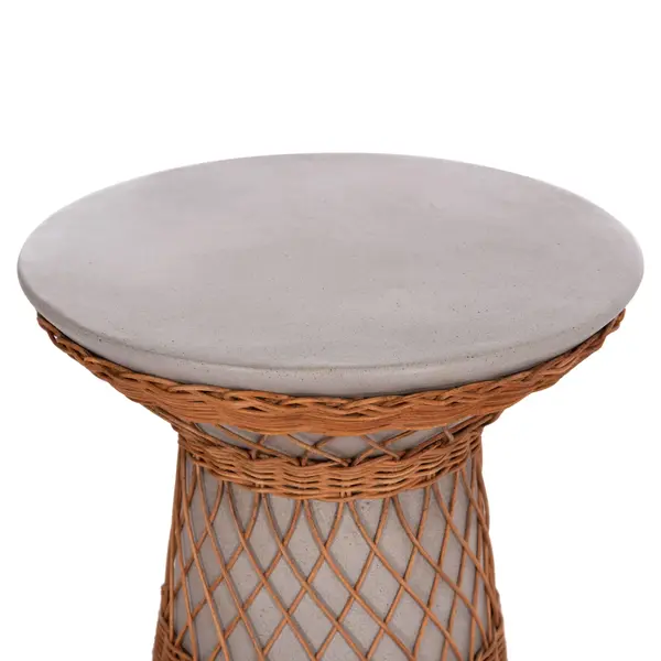 Masuta de cafea DORIVA Ø40 x 45 CM - Grey
