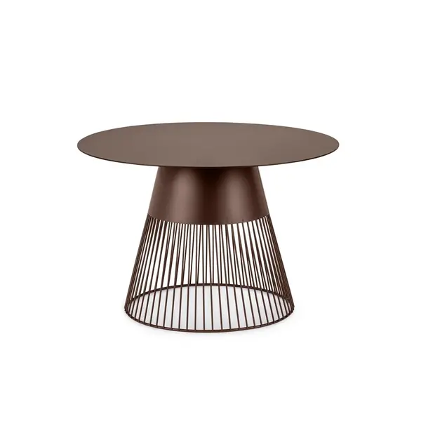 Masuta de cafea GODRIC COIN Ø60 x 39 CM - Maro