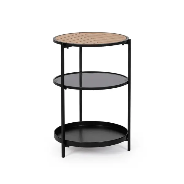Masuta de cafea HALDOR Ø40 x 60 CM - Lemn
