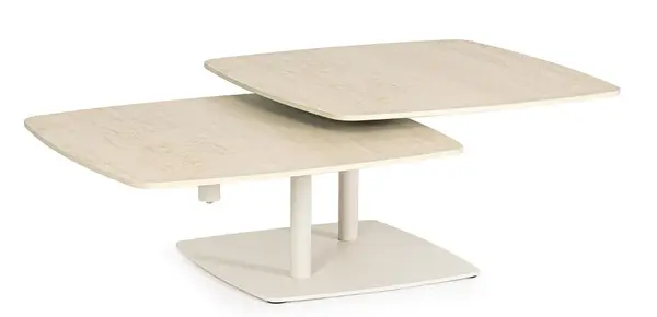 Masuta de cafea JOOSEF IVORY 70/90 x 122 x 35 CM - Default Title