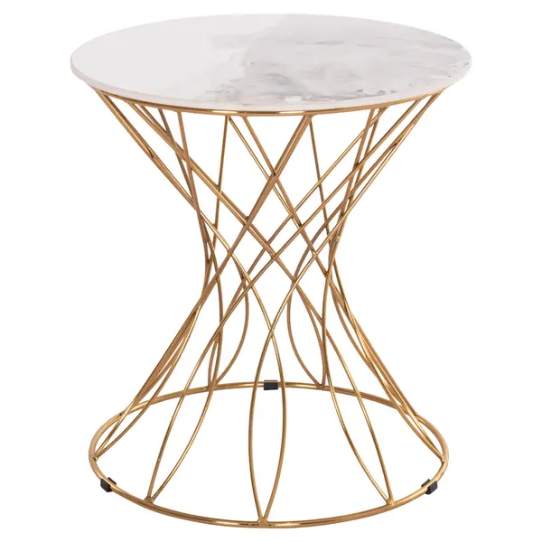 Masuta de cafea LADY Φ45x48 CM - Gold