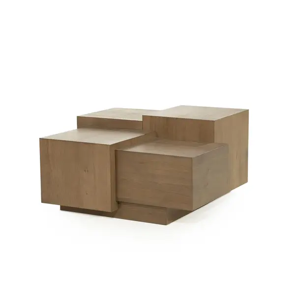 Masuta de cafea MALBIN 80 x 40 CM - Maro