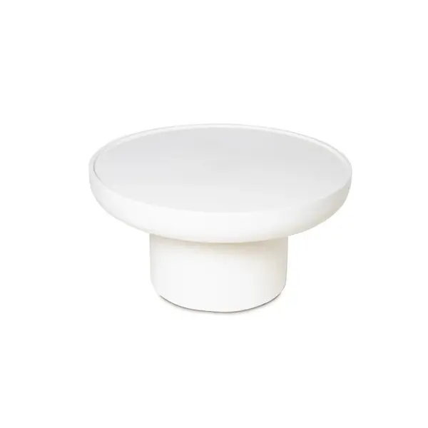 Masuta de cafea MAROLI Ø80 x 40 CM - Alb / Ø80x40cm