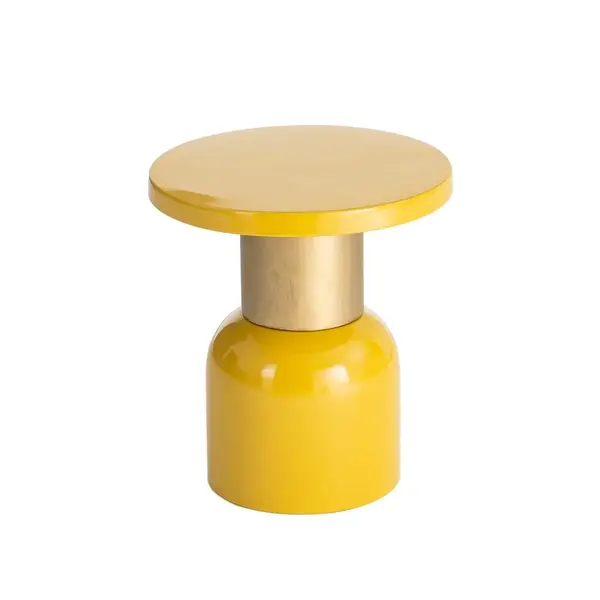 Masuta de cafea NOLDAR Ø40 x 43 CM - Mustard