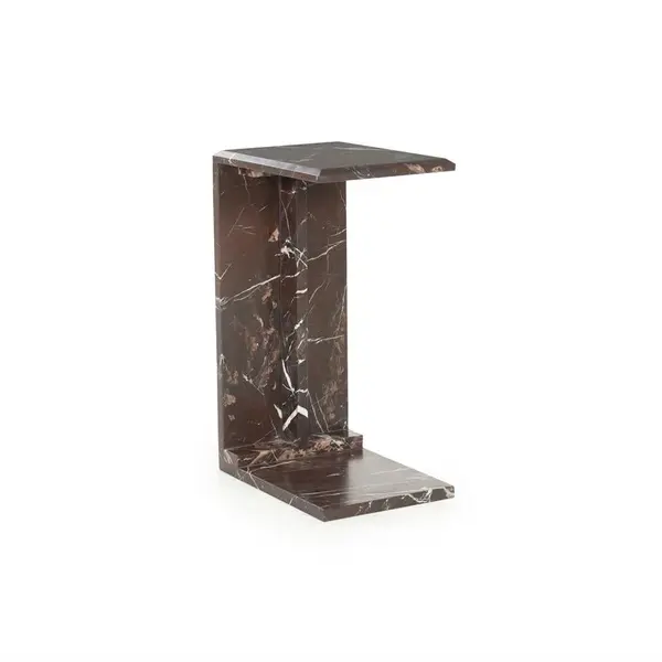 Masuta de cafea NORVEO 36 x 25 x 56 CM - Rosu