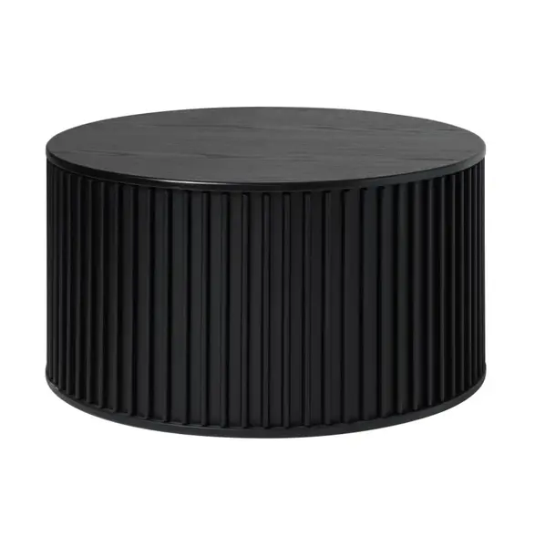 Masuta de cafea NUBE BLACK Ø85 x 45 CM - Negru