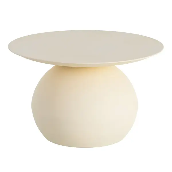 Masuta de cafea NUVOLA 60X45 CM - Alb